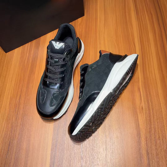 Damen sportliche Sneaker mit atmungsaktiver Mesh-Oberfläche und dämpfender Sohle EB