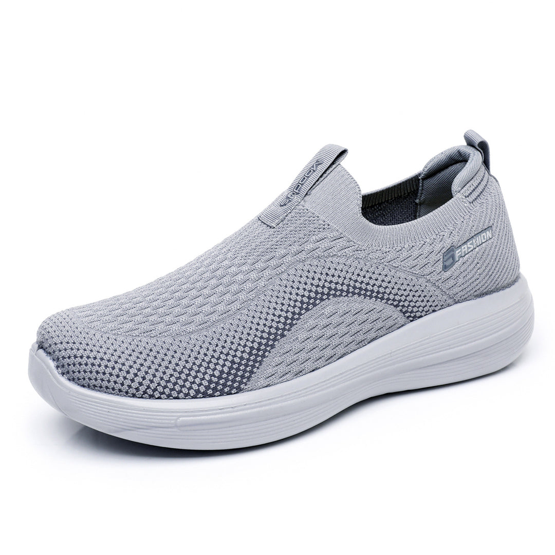 Damen Slip-On Laufschuhe mit atmungsaktiver Oberflächenstruktur EB
