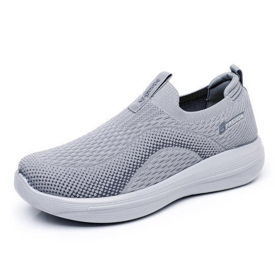 Damen Slip-On Laufschuhe mit atmungsaktiver Oberflächenstruktur EB