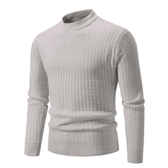 Herren Feinstrickpullover mit strukturiertem Design EB