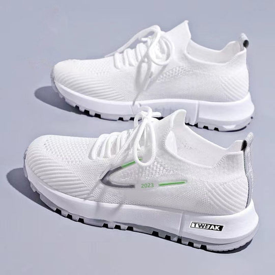Damen Sportliche Lauf- und Sneakerschuhe mit atmungsaktivem Obermaterial EB