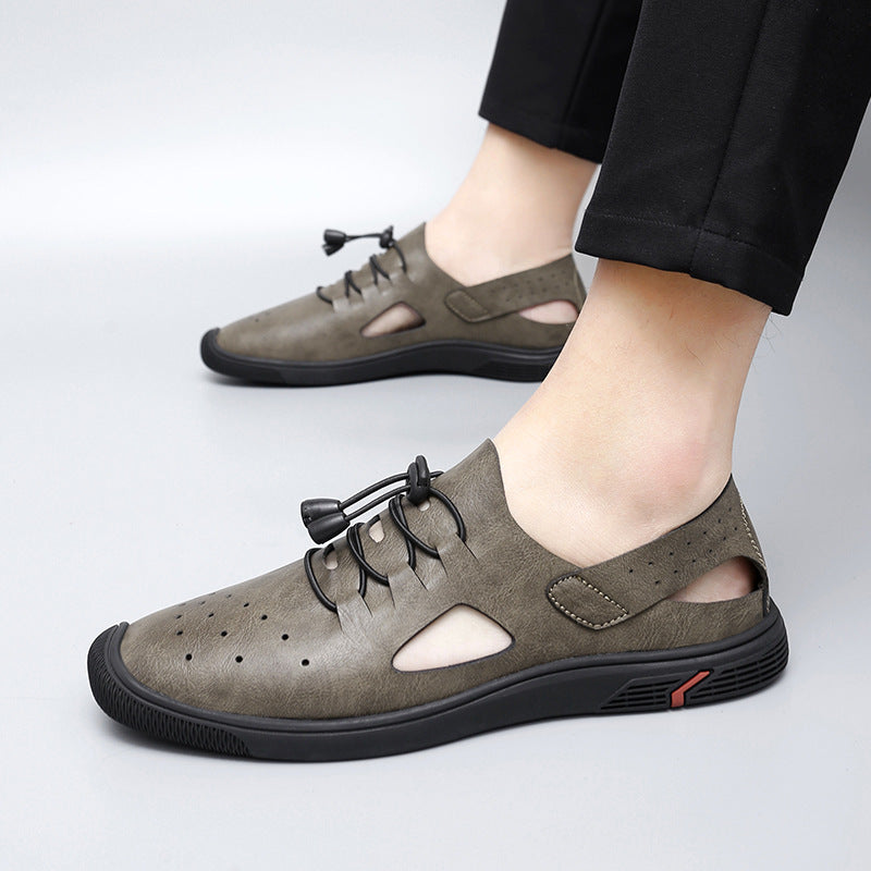 Damen Atmungsaktive Freizeit-Sandalen mit elastischem Schnellschnürsystem EB