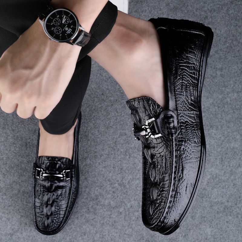 Herren Elegante Mokassins aus hochwertigem Leder mit zeitlosem Design EB