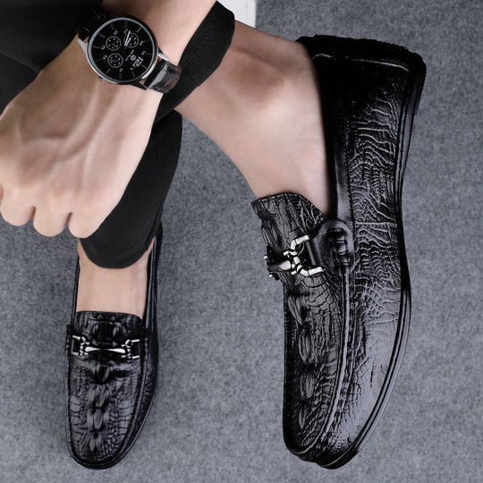 Herren Elegante Mokassins aus hochwertigem Leder mit zeitlosem Design EB
