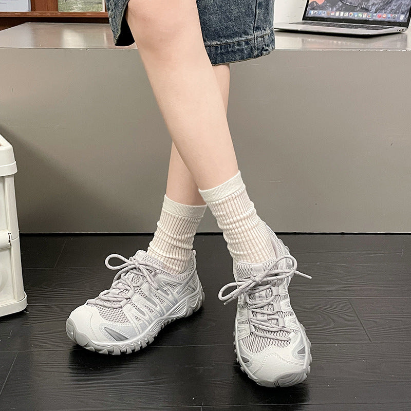 Damen Sneakers mit ergonomischem Design und atmungsaktiver Mesh-Oberfläche EB