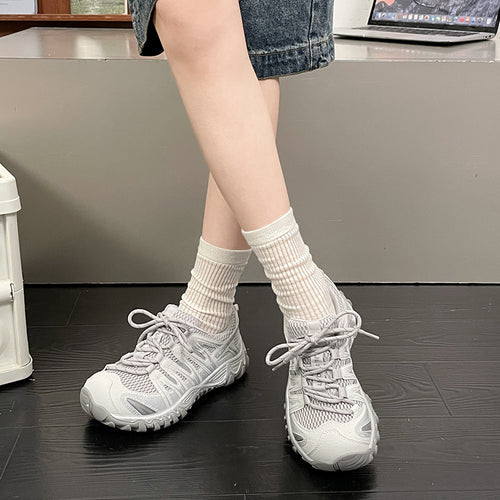 Damen Sneakers mit ergonomischem Design und atmungsaktiver Mesh-Oberfläche EB