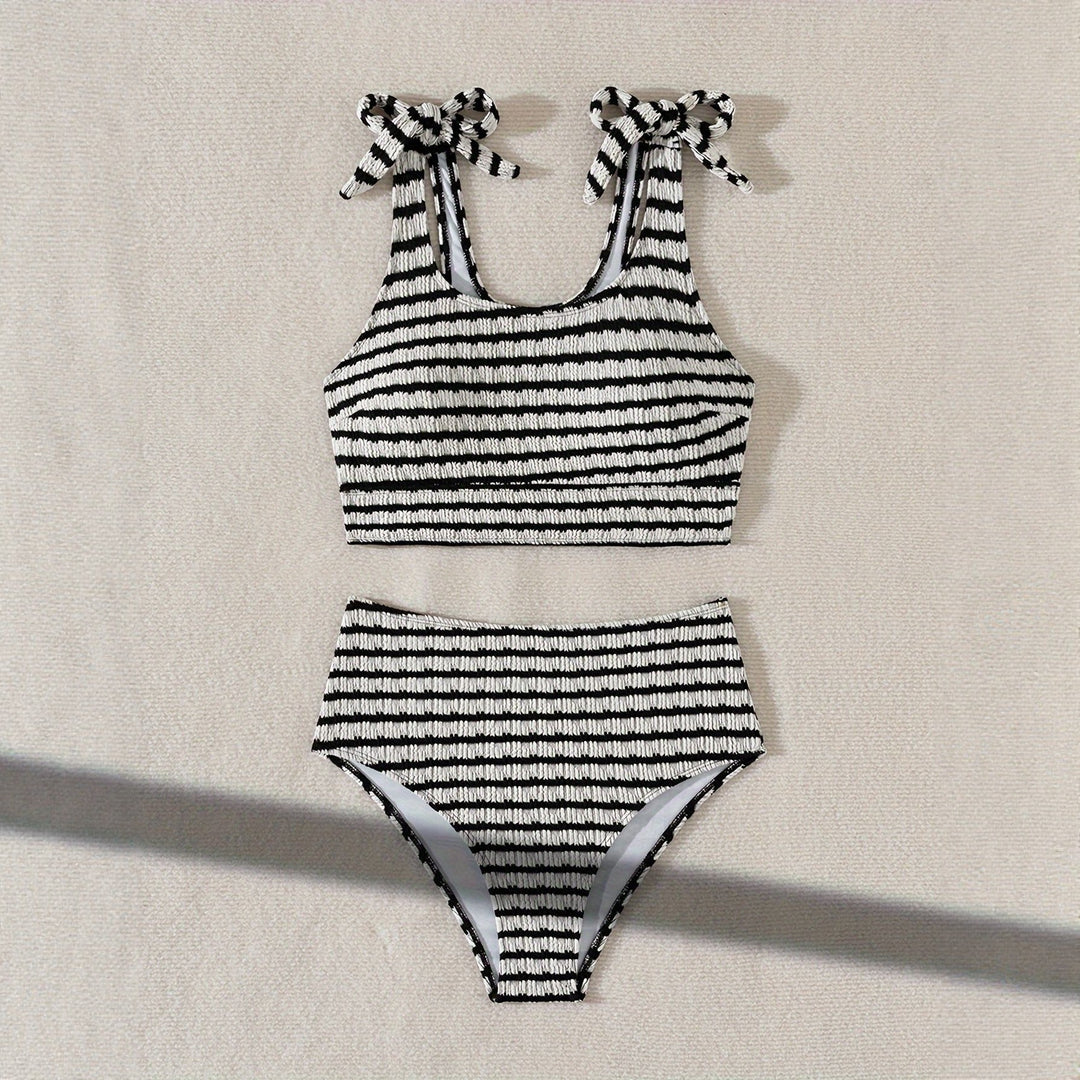 Damen Hochgeschnittener Sport-Bikini EB