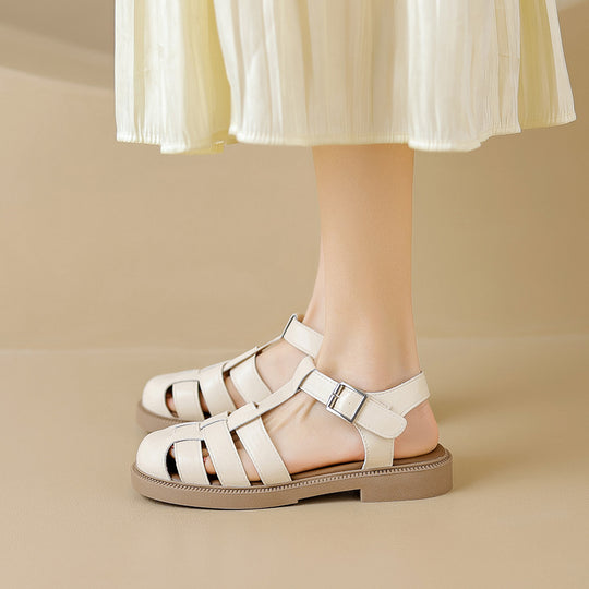 Damen Komfortable Sandalen mit modischem Riemendesign EB