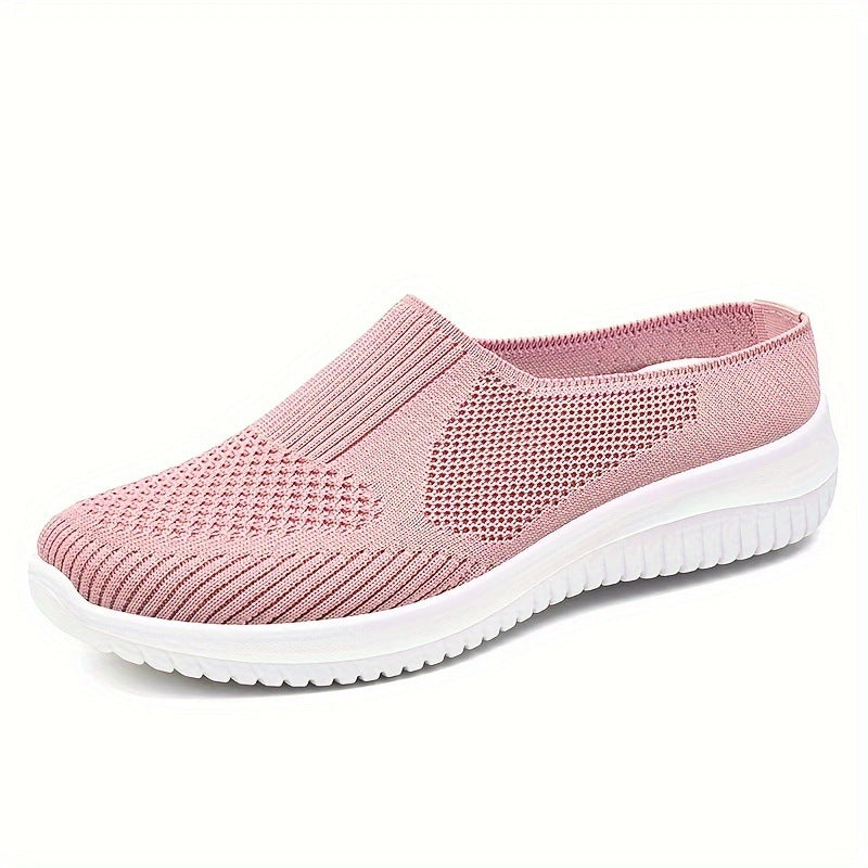 Damen bequeme und atmungsaktive Slip-On Sneaker EB