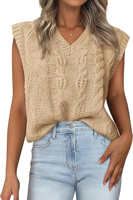 Damen Strickoberteil mit V-Ausschnitt und strukturiertem Muster EB