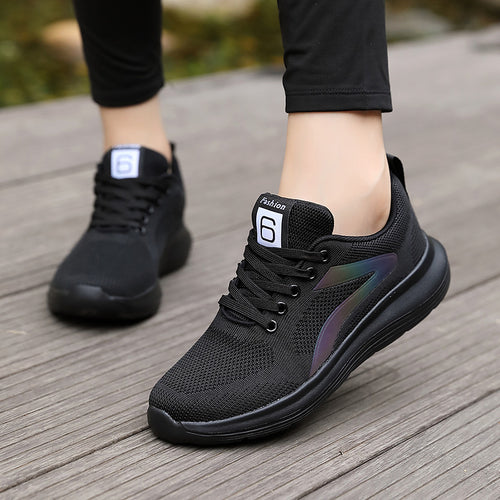 Damen Bequeme und stylische Sport Sneakers EB