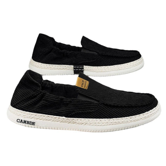 Damen Bequeme Slip-On Freizeitschuhe mit elastischem Obermaterial EB