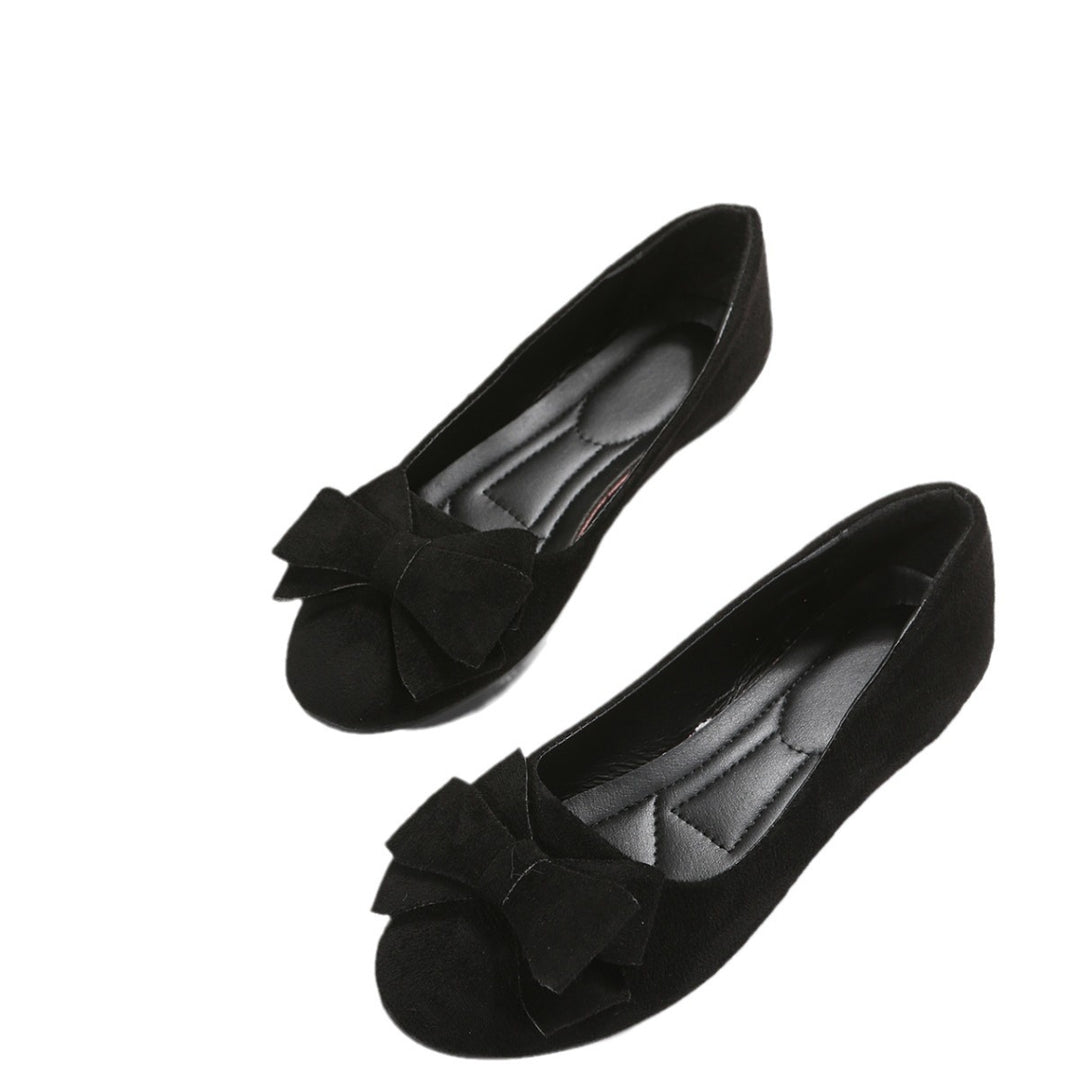 Damen Ballerinas mit modischem Schleifendetail EB