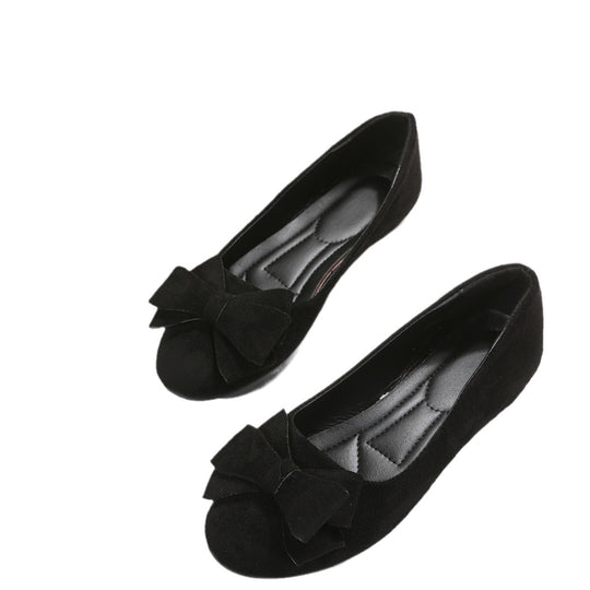 Damen Ballerinas mit modischem Schleifendetail EB