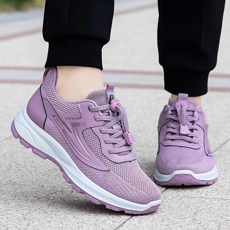 Damen Hochmoderne Laufschuhe mit atmungsaktivem Obermaterial und flexibler Sohle EB