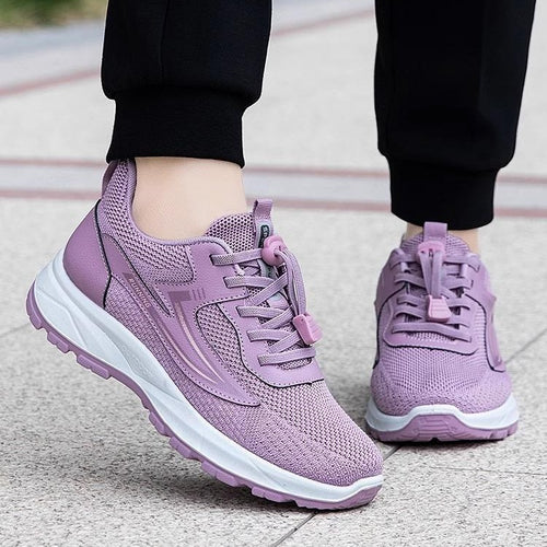Damen Hochmoderne Laufschuhe mit atmungsaktivem Obermaterial und flexibler Sohle EB