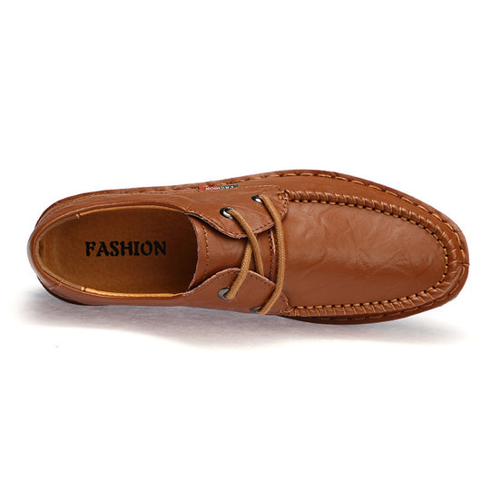 Herren Elegante und bequeme Lederhalbschuhe EB