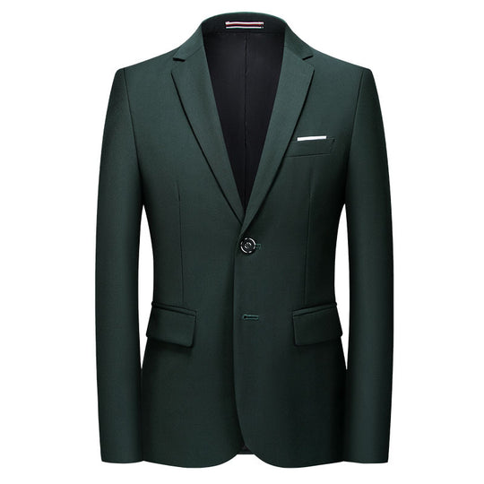 Herren nan tailliertes Sakko mit schmaler Silhouette, Stretchanteil und Pattentaschen EB