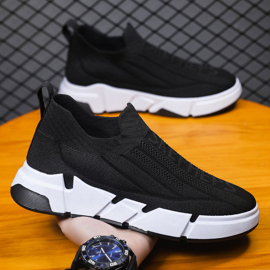 Damen Flexibele Slip-On Sneaker mit rutschfester Sohle EB