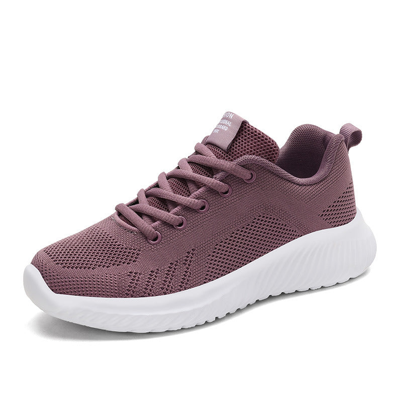 Damen Atmungsaktive Sneakers mit flexibler Sohle und dämpfendem Fußbett EB