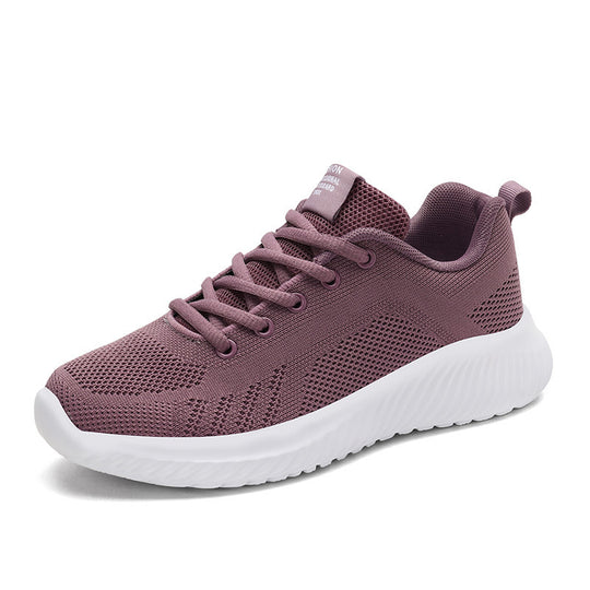 Damen Atmungsaktive Sneakers mit flexibler Sohle und dämpfendem Fußbett EB