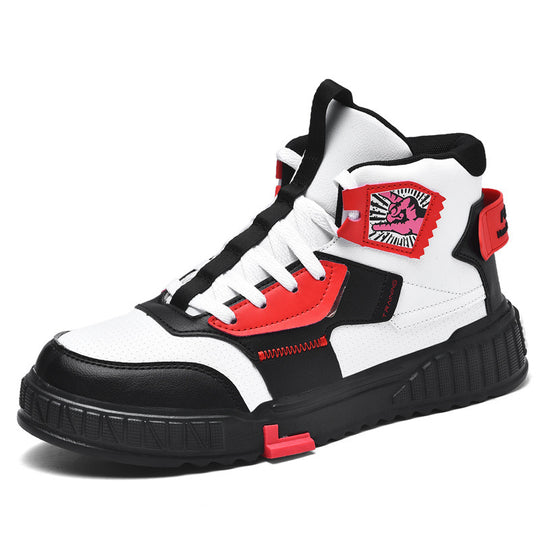 Damen Urbaner High-Top Sneaker mit innovativem Design und rutschfester Sohle EB
