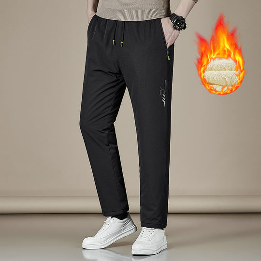 Herren winddichte Softshellhose mit herausnehmbarer Sherpa-Innenfütterung EB