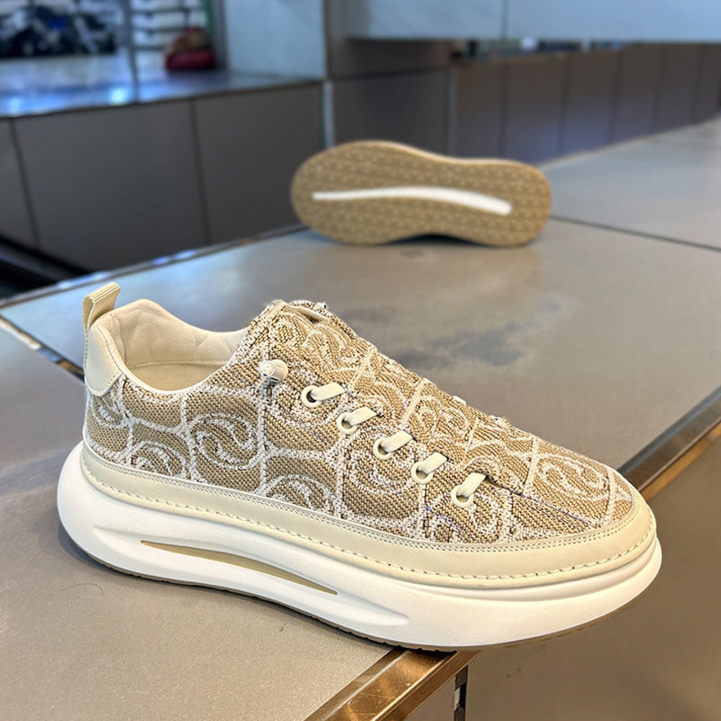 Damen Sneaker mit einzigartigem Textildesign EB
