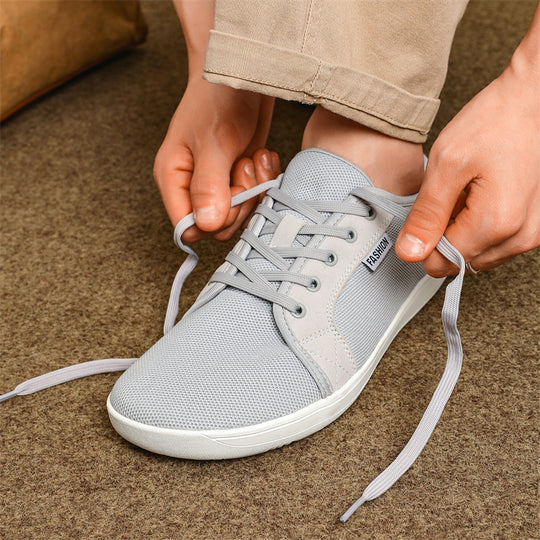 Damen Freizeitsneaker mit atmungsaktiver Mesh-Oberfläche und weicher Sohle EB