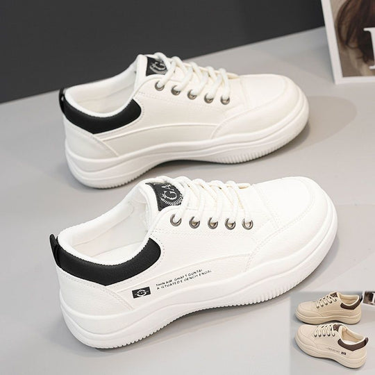 Damen Lässige Sneakers mit atmungsaktiver Oberflächenstruktur und dämpfender Sohle EB