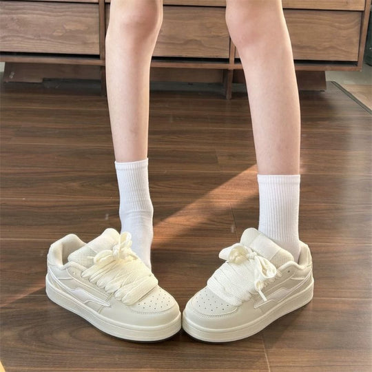 Damen Sneakers mit dickem Profil und atmungsaktiven Netz-Einsätzen EB
