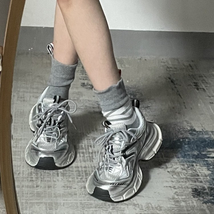 Damen Sportliche Chunky Sneakers mit innovativer Dämpfungstechnologie EB