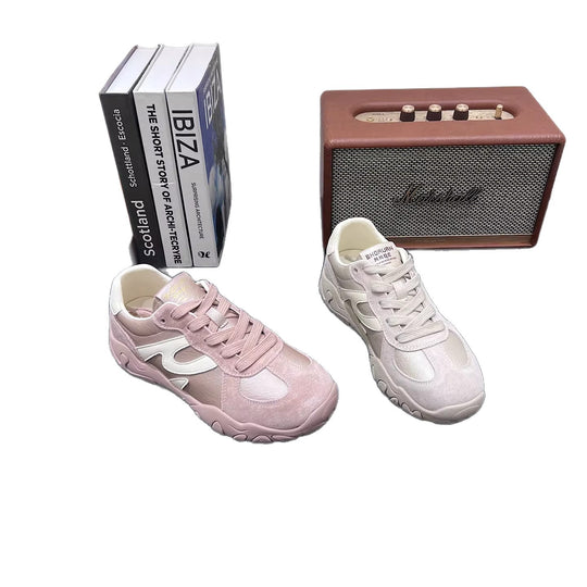 Damen modische Sneakers mit atmungsaktivem Obermaterial und innovativer Dämpfungstechnologie EB