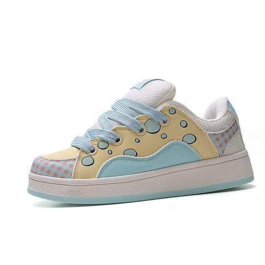 Damen Sneakers mit verspieltem Design und atmungsaktiver Mesh-Oberfläche EB