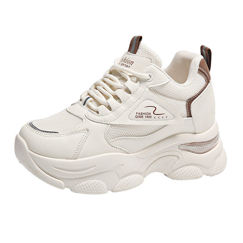 Damen Sportliche Chunky Sneakers mit leichtem Obermaterial und atmungsaktiver Sohle EB