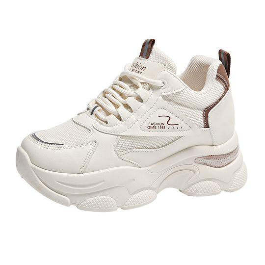 Damen Sportliche Chunky Sneakers mit leichtem Obermaterial und atmungsaktiver Sohle EB