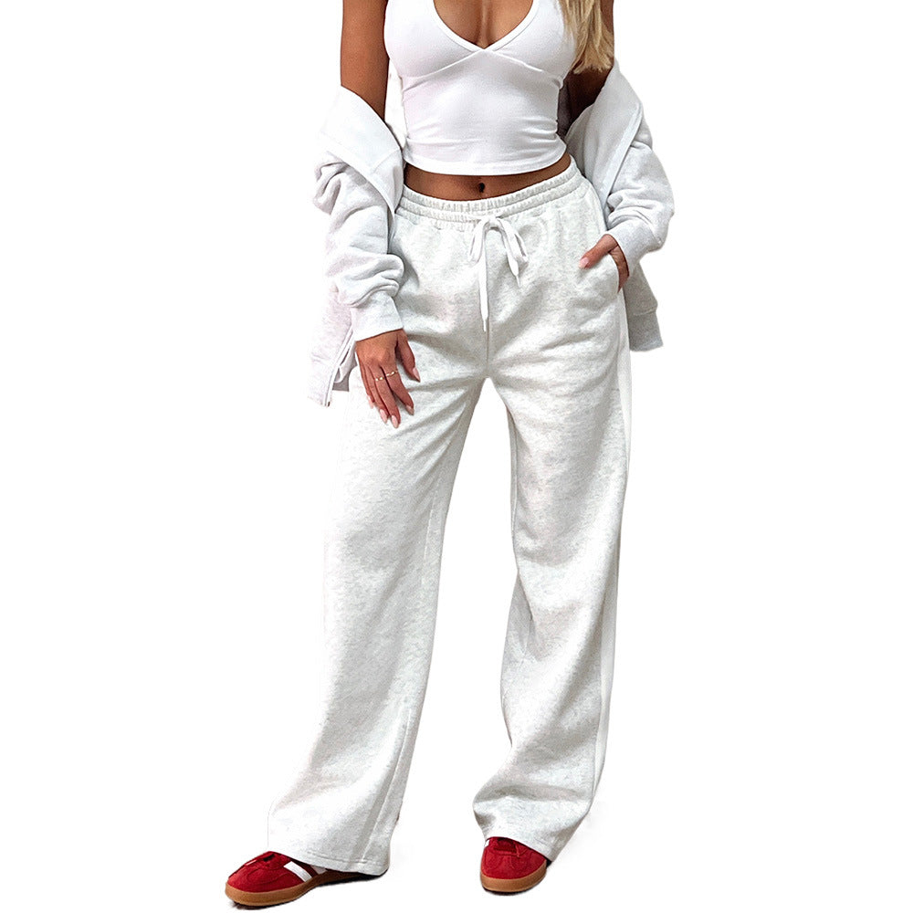 Damen Lässige Freizeithose mit seitlichen Streifen EB