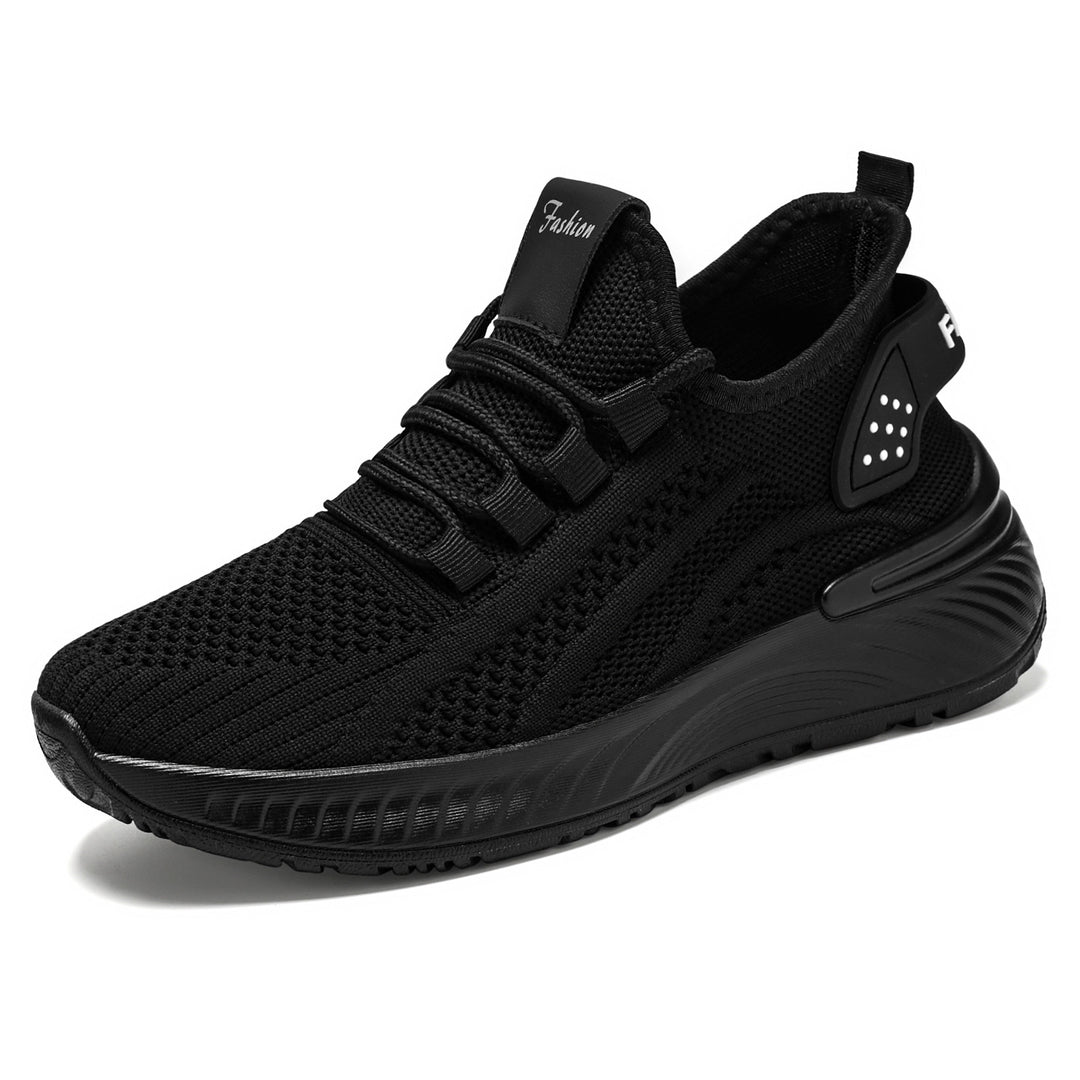 Damen Sportliche Netz-Sneaker mit atmungsaktiver Struktur und dämpfender Sohle EB