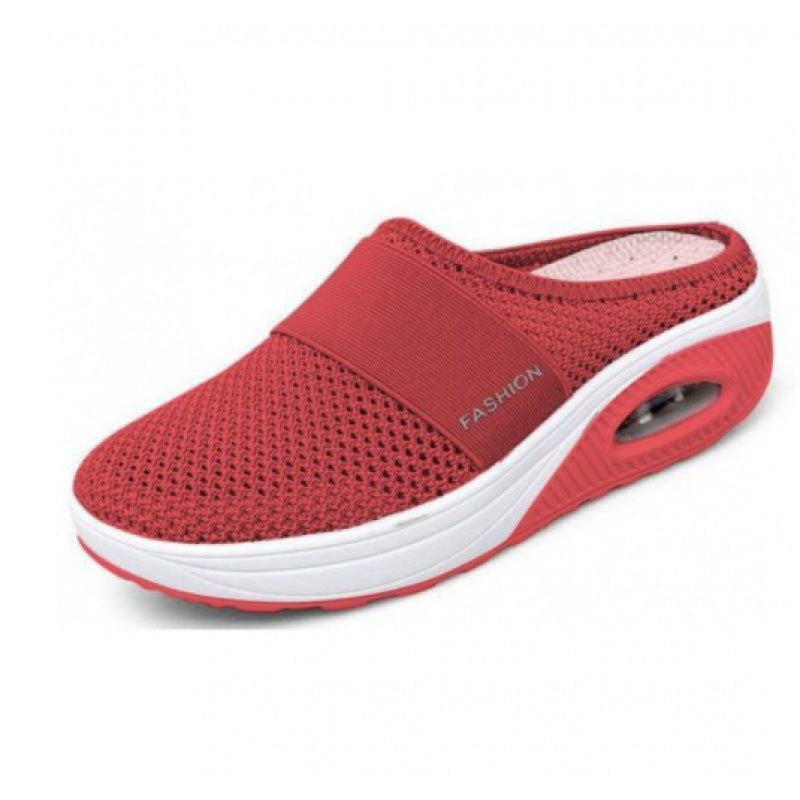 Damen Atmungsaktive Clogs mit dämpfender Sohle und flexibler Passform EB