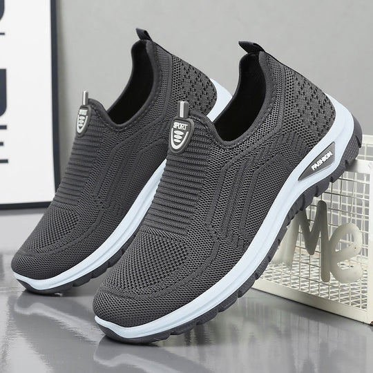 Damen Atmungsaktive und flexible Slip-On Sneakers EB