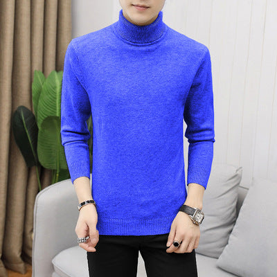 Herren eleganter Rollkragenpullover aus feiner Merinowolle EB