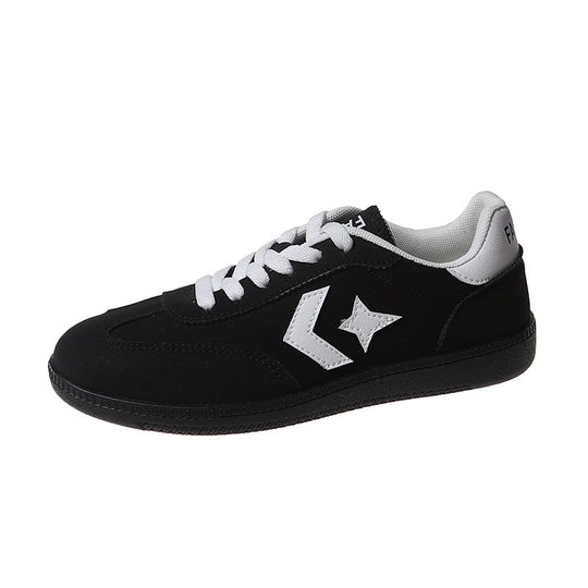 Damen nan leichte Retro-Sneaker mit gepolstertem Komfortfußbett, flexibler Gummisohle und reflektierenden Details EB