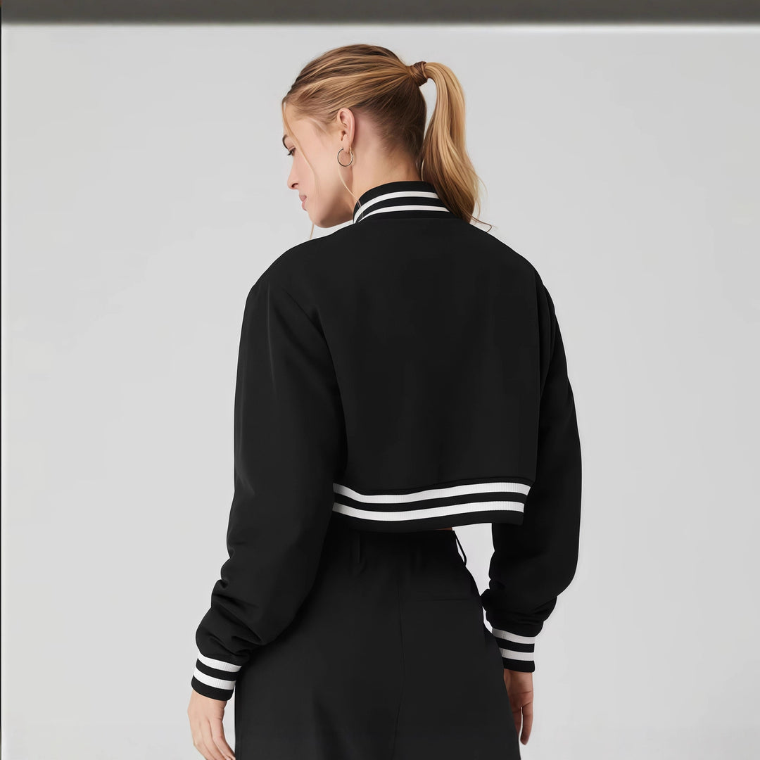 Damen sportliche Bomberjacke im modernen Design EB