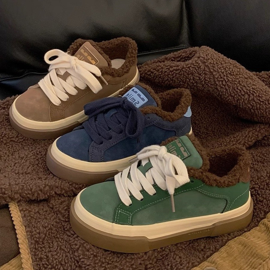 Damen Sneaker mit kuscheligem Innenfutter und robustem Obermaterial EB