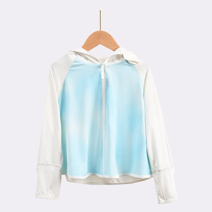 Mädchen Übergangsjacke mit Kapuze und niedlichem Tiermotiv EB