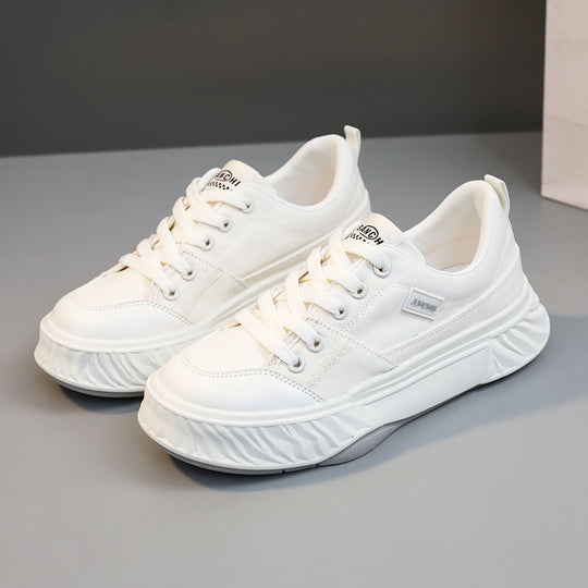 Damen modische Sneakers mit atmungsaktiver Oberflächenstruktur und komfortabler Sohle EB