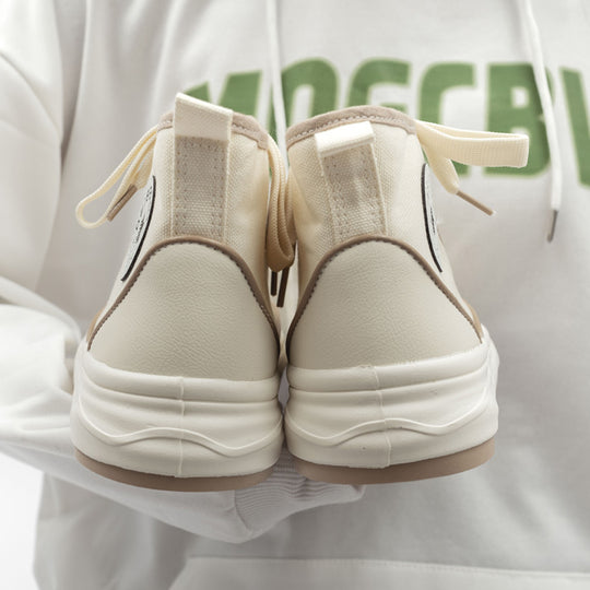 Damen Sportliche High-Top Sneakers mit strapazierfähigem Obermaterial und dämpfender Sohle EB