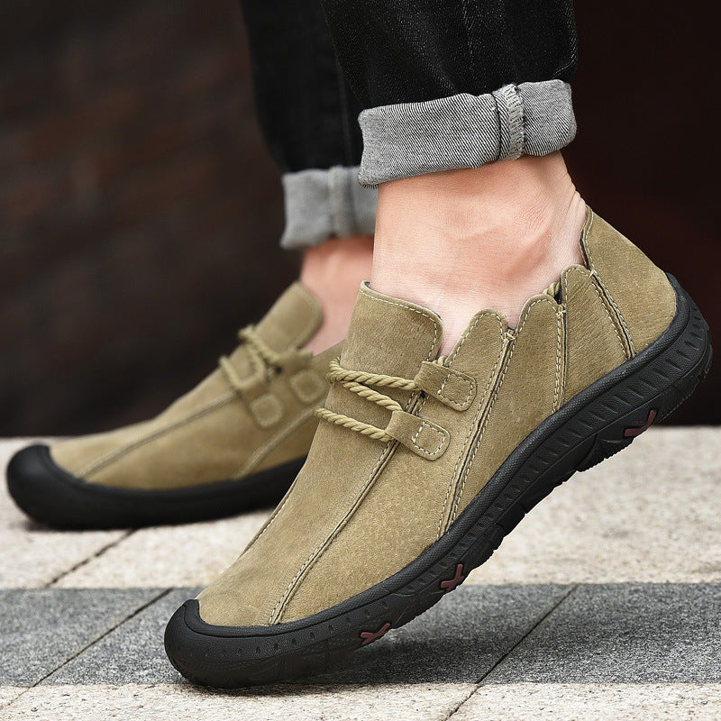 Herren Bequeme Slip-On Schuhe mit flexiblem Design EB