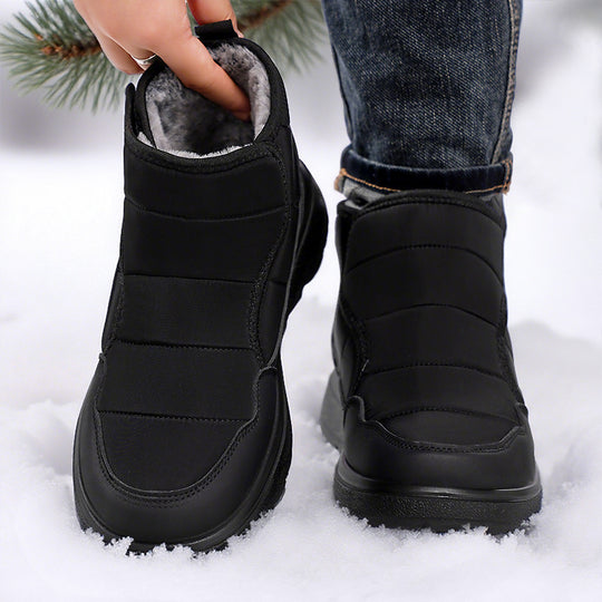 Damen Hochwertige Winterboots mit isoliertem Futter und rutschfester Sohle EB