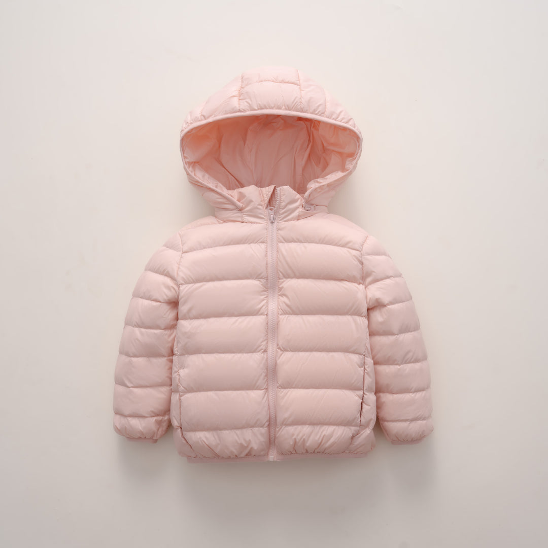 Damen warme Steppjacke mit Kapuze EB